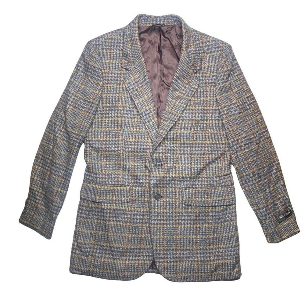 Vintage The Men's Store tweed herringbone wool blazer suit‎ coat 38R
